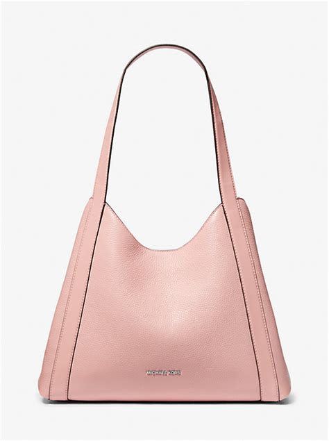 rosemary michael kors|Rosemary Large Pebbled Leather Shoulder Bag .